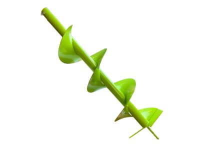 WERHE Erdbohrer für bohrmaschine ⌀250 mm, 80cm länge – Brunnenbohrer, Baumpflanzung, erdlochbohrer, Pfahlbohrer, Durchlässenbohrer – Grabungswerkzeug mit präzise Bohrspitze und Hartmetallklingen