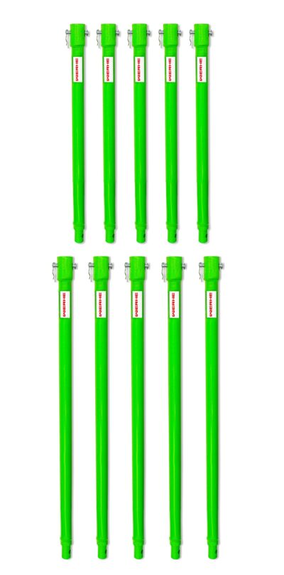 WERHE Verlängerungsstück für Erdbohrer Set 5x40 cm und 5x60 cm - 5000 mm - Robuster Stahl für tiefere Bohrungen - Profi-Qualität - Image 1