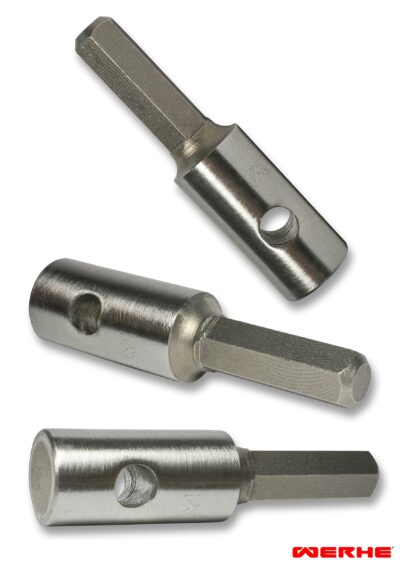 WERHE® Profi Bohrer Starker Stahl, Erdbohrer für bohrmaschine 300 mm Doppel-Welle extrem robust mit Hex Adapter - Pfahlbohrer Brunnenbohrer präzise Bohrspitze. - Image 10