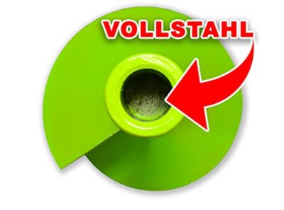 WERHE® Profi Bohrer VollStahl, Erdbohrer für bohrmaschine 120 mm extrem robust - Pfahlbohrer Brunnenbohrer präzise Bohrspitze. - Image 10